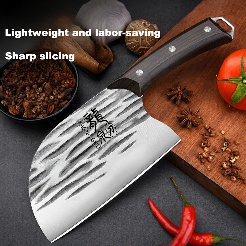Wok Carbon Steel - 1 adet dövme mutfak bıçağı, ev