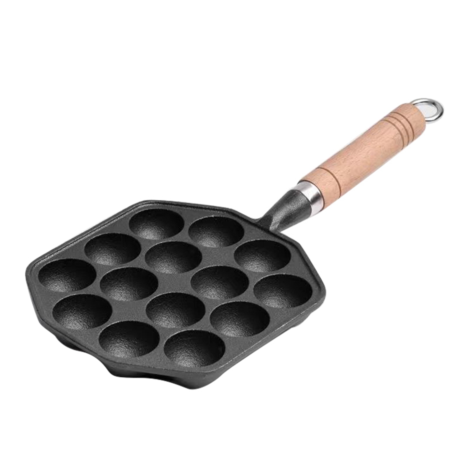 Takoyaki Pan Cast - Pancake Topu Pişirme Kalıbı Tepsisi Takoyaki