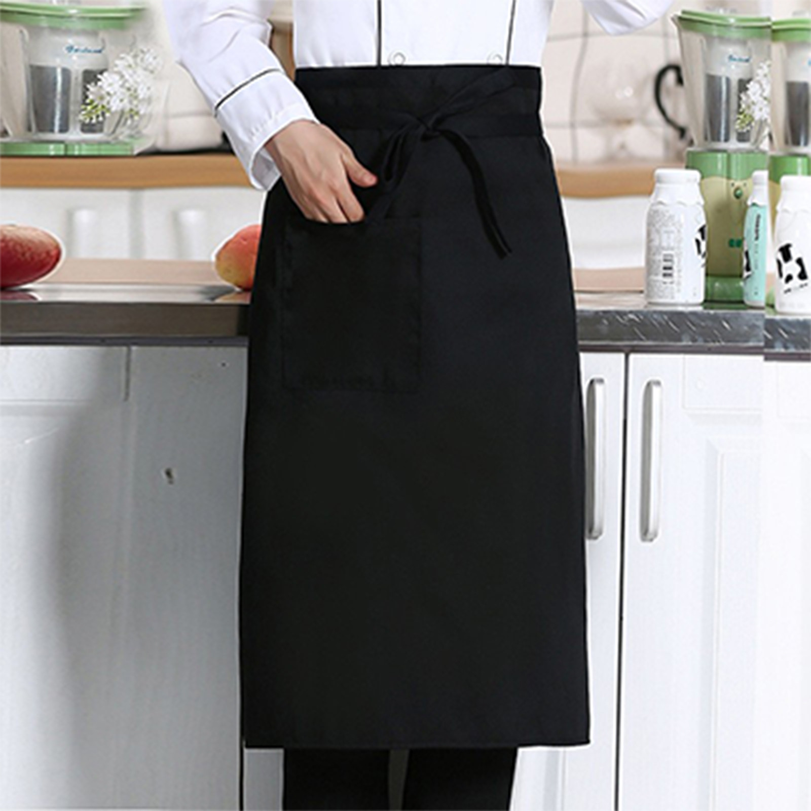 Home Cooking Restaurant - Mutfak Önlüğü Yarım Boy Unisex Restoran