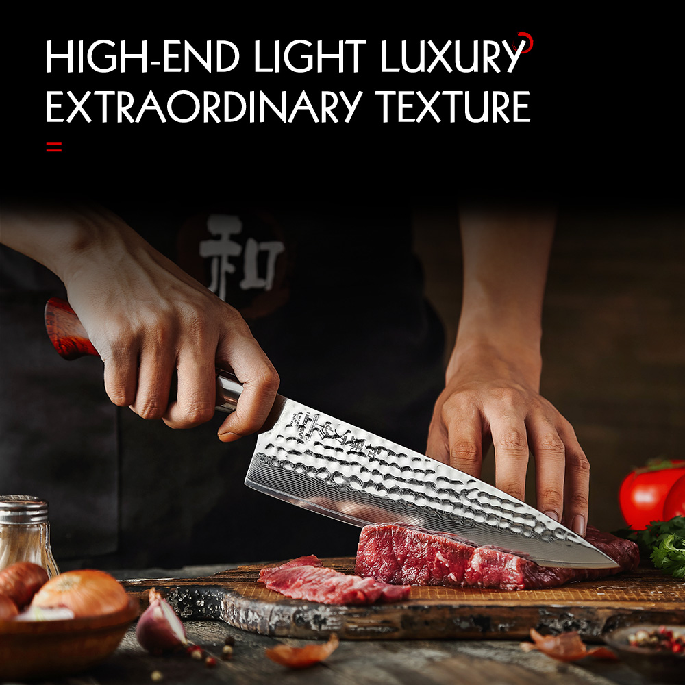 HEZHEN 8.5 inç şef bıçağı 73 k - Wok Carbon Steel incelemesi ve fiyatı